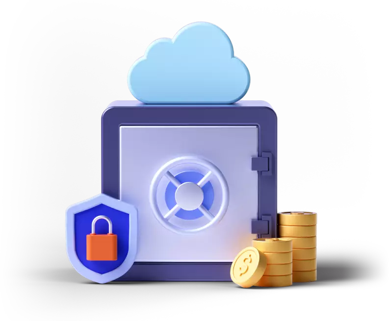 Secure website agent illustration